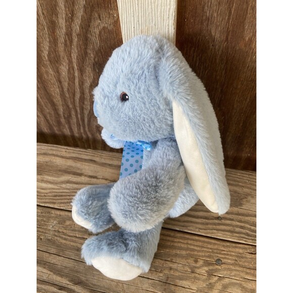 Greenbriar Int Rabbit Bunny Plush 16 inch Blue Long Floppy Ears Stuffed Animal - Picture 8 of 8